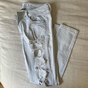 American Eagle Super Low Rise Jeans